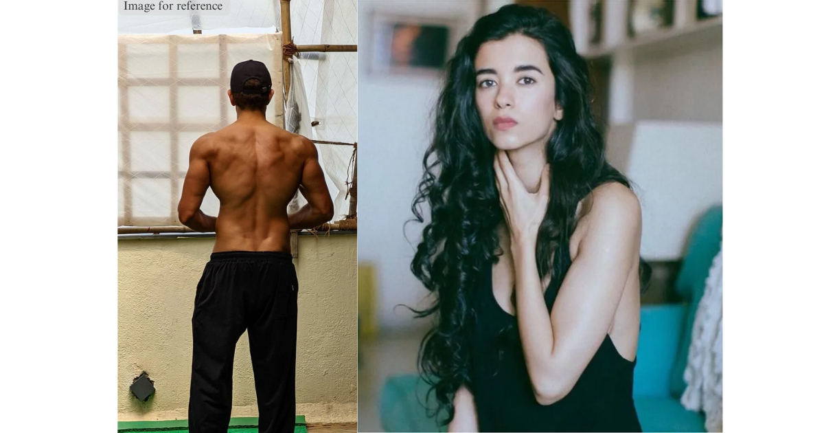 Hrithik Roshan's new shirtless photo reveals his back muscles, and Saba Azad REACTS